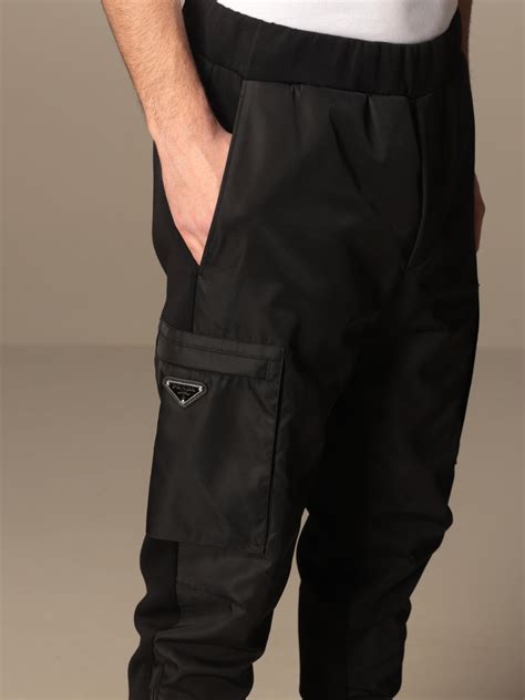 mens prada sport trousers